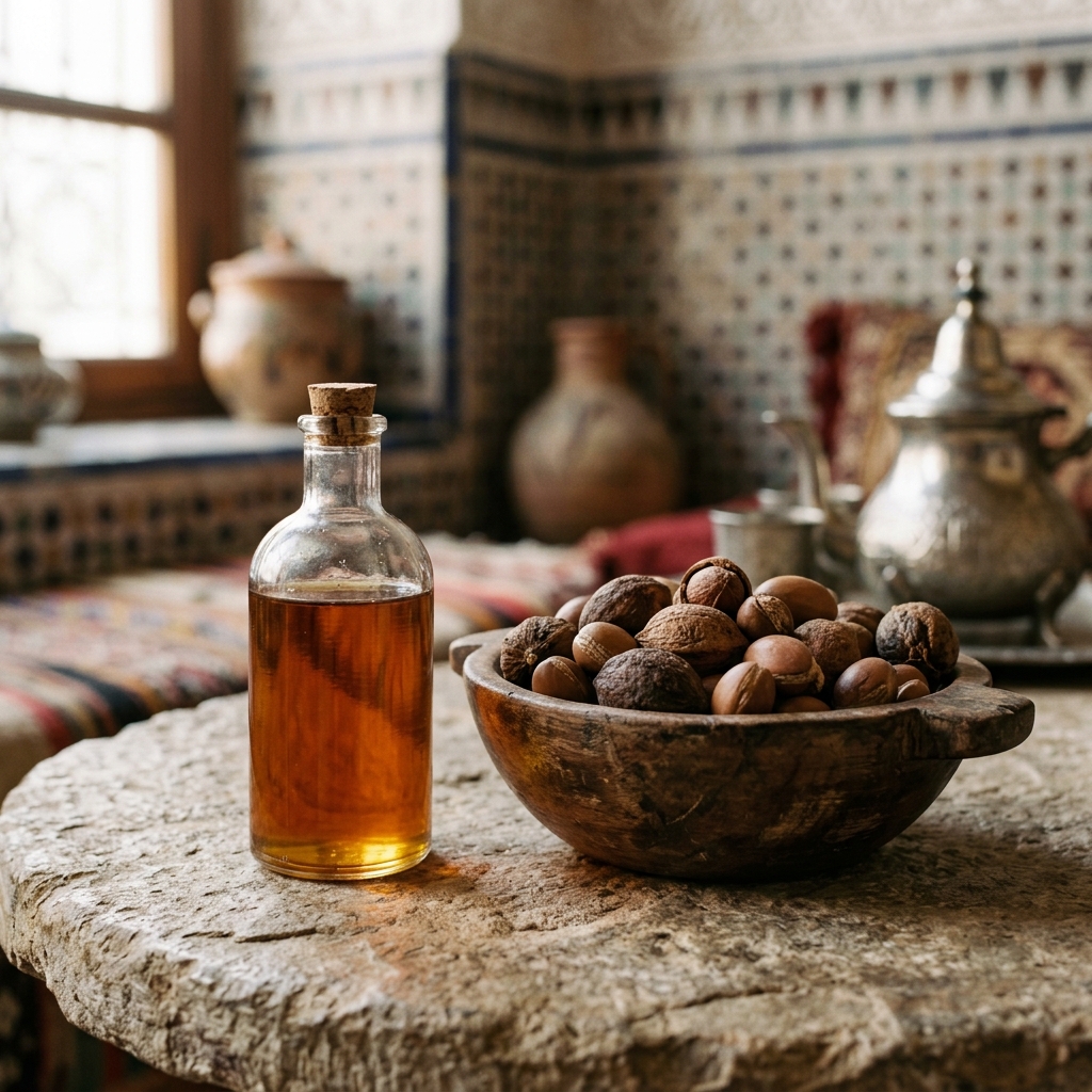 Quality control and certification testing at Morocco Cosmetic Factory